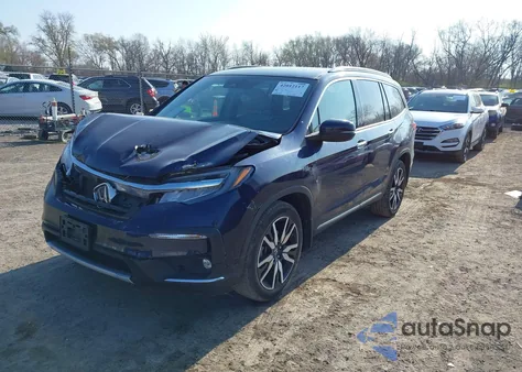 2019 Honda Pilot Touring from USA, damaged, VIN 5FNYF6H68KB001978